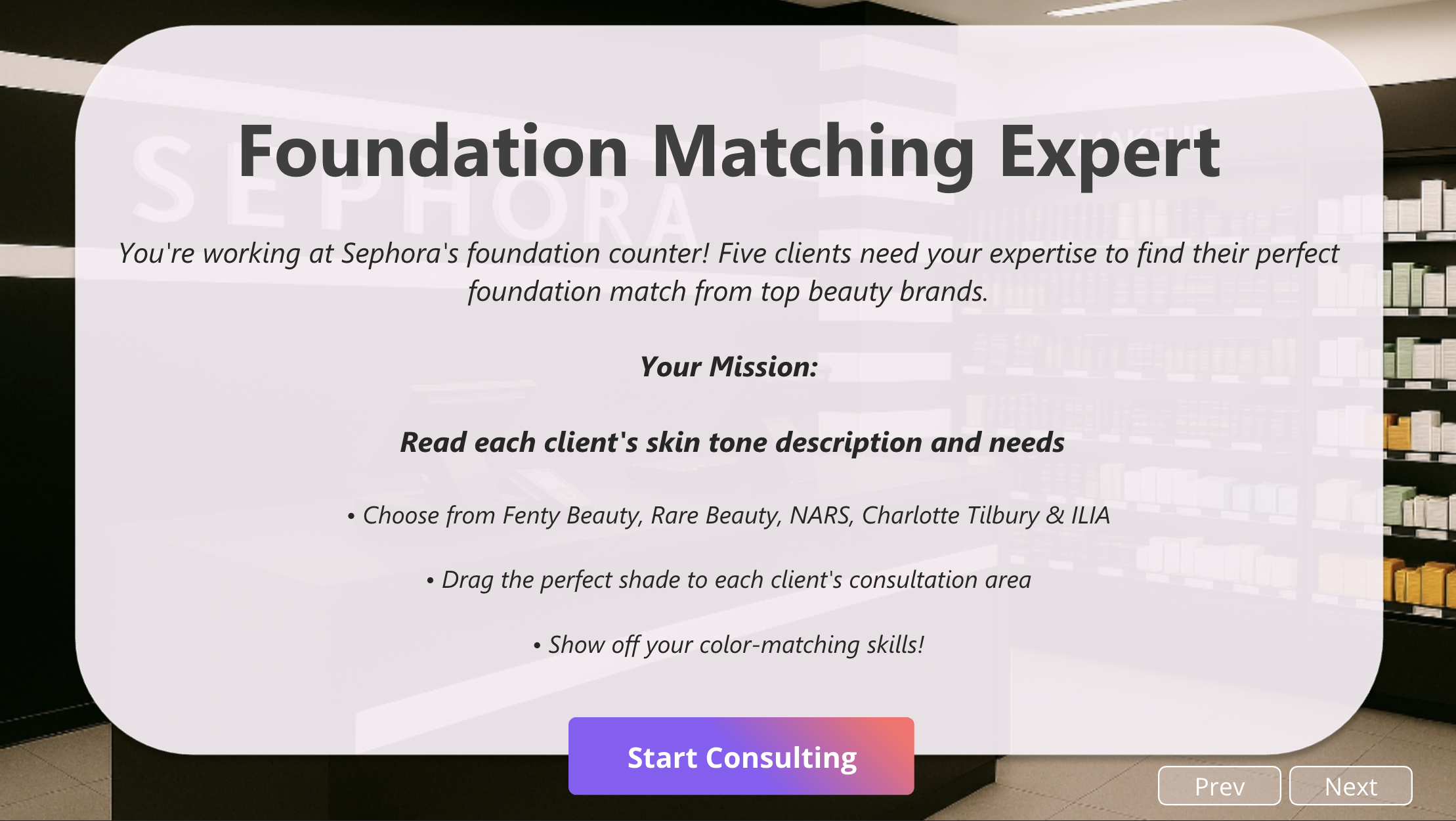 Foundation Matching Expert
