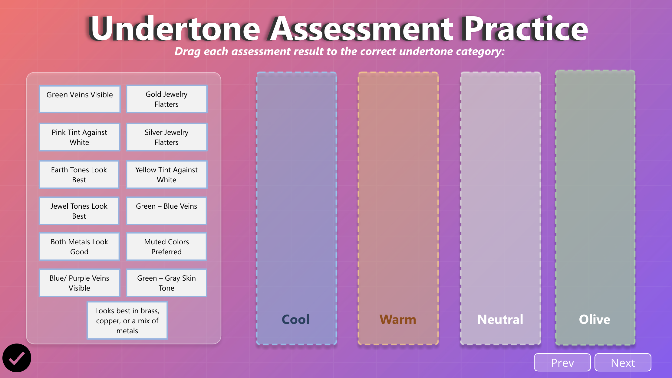 Undertone Assessment Practice